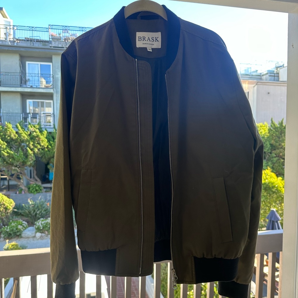 Green bomber by Brask